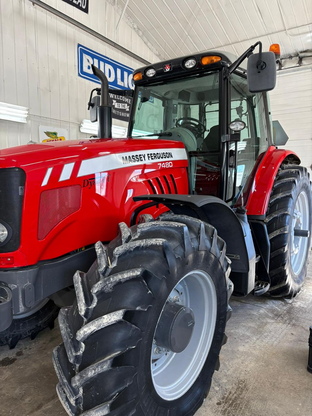 Massey Ferguson tractor detailed